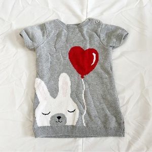 Joe Fresh Girl's Grey Dress (12-18 Months)